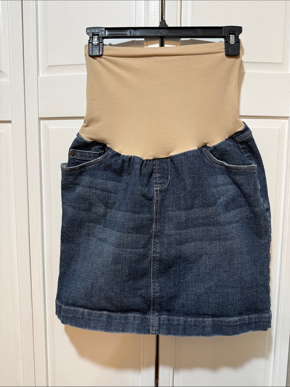 Maternity Denim Skirt
